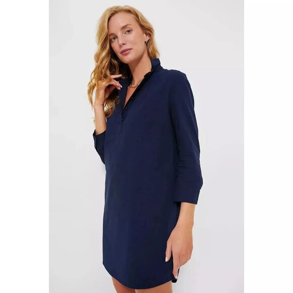 Pomander Place by Tuckernuck French Navy Blue Polly Dress - Picture 14 of 14